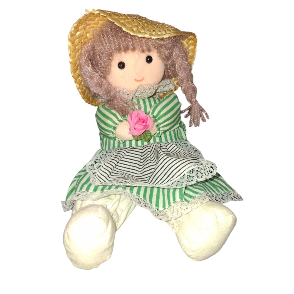 Venture Cuddle Kidz Musical Moving Doll Santa Clause Is Coming To Town Green